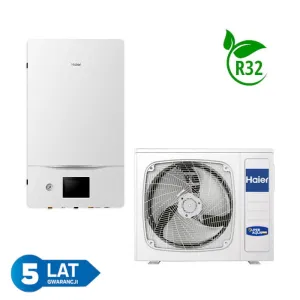 HAIER SUPER AQUA 6 KW POMPA CIEPŁA TYPU SPLIT DO C.O. I C.W.U. (R32) - AUTORYZOWANY DYSTRYBUTOR !!!