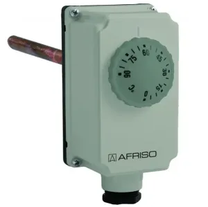 AFRISO TERMOSTAT ZANURZENIOWY NASTAWNY TC2 0 - 90°C Z TULEJĄ ZANURZENIOWĄ 67 407 00