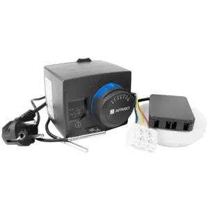 AFRISO SIŁOWNIK ELEKTRYCZNY ARC 345 Z WBUDOWANYM POGODOWYM REGULATOREM 15 345 10  (ProClick, 6 zaprogramowanych schematów, tryb chłodzenia , obsługa pompy ob.)