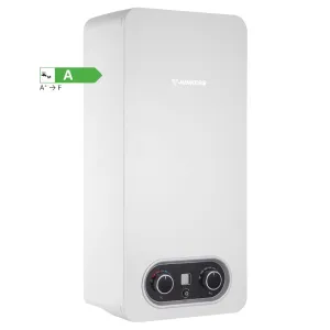 JUNKERS HYDRO 4300 WRD14-4 KG R 23 TURBINOWY PRZEPŁYWOWY PODGRZEWACZ WODY Z WYŚWIETLACZEM 12,3 - 23,6 KW (GAZ GZ50) + DETEKTOR TLENKU WĘGLA 7736505637