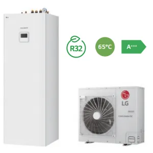 LG THERMA V (R32) 1FZ POMPA CIEPŁA 7/7 KW TYPU SPLIT ZE ZINTEGROWANYM ZASOBNIKIEM DO CO/CWU/CHŁODZENIA HU071MR.U44 / HN0913T.NK0 