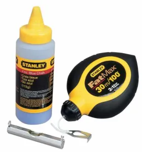 LINKA TRASERSKA 30M + KREDA 115G + MARKER FINE TIPE FATMAX (1/6) STANLEY