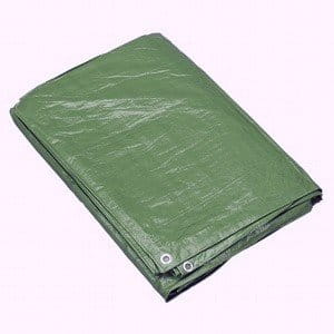 PLANDEKA 2x3m ZIELONA 120G/M2 WODOODPORNA GRUBA