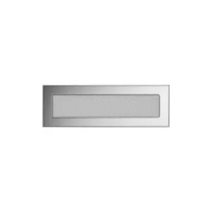 KRATKI KRATKA KOMINKOWA PROSTOKĄTNA NIKLOWANA 110X320 MM