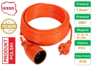 PRZEDŁUŻACZ OGRODOWY 10m PO10-PL BEST