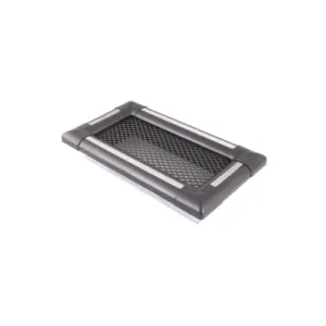 KRATKA KOMINKOWA EXCLUSIVE 10x20CM GRAFIT INOX