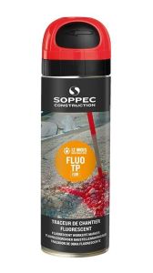 FARBA DO ZNAKOWANIA FLUO TP CZERWONA 500ML SOPPEC