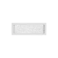 KRATKI KRATKA KOMINKOWA ABC BIAŁA 170X490 MM