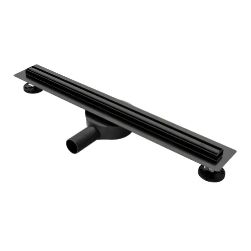 REA ODPŁYW LINIOWY NEO SLIM PRO (SYFON) 600MM CZARNY REA-G8900