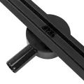 REA ODPŁYW LINIOWY NEO SLIM PRO (SYFON) 600MM CZARNY REA-G8900