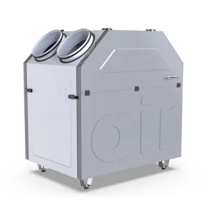 DEFRO AIR DRX C 800 CENTRALA REKUPERACYJNA 800 M3/H Z KOLOROWYM WYŚWIETLACZEM 4,3" I KRÓĆCAMI POD KĄTEM 45°