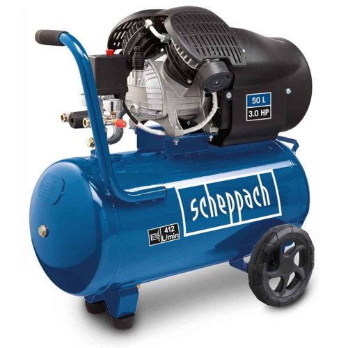 SCHEPPACH KOMPRESOR DWUTŁOKOWY HC53DC 10 BAR 412 L/MIN