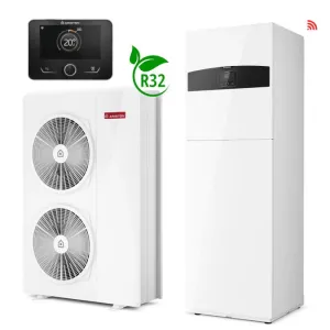 ARISTON NIMBUS COMPACT 120 S-T NET R32 POMPA CIEPŁA TYPU SPLIT ALL-IN-ONE Z WBUDOWANYM ZASOBNIKIEM 180L 12 KW 400 V 3302228
