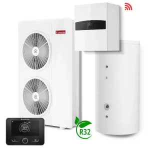 ARISTON NIMBUS FLEX 120 M-T NET R32 POMPA CIEPŁA TYPU MONOBLOK Z ZASOBNIKIEM 190 L 12 KW 400 V 3301883