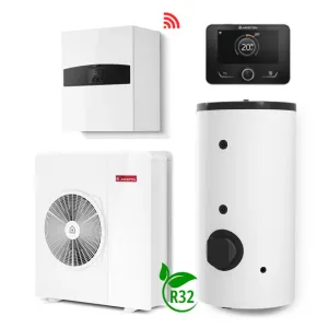 ARISTON NIMBUS FLEX 80 S-T NET R32 POMPA CIEPŁA TYPU SPLIT Z ZASOBNIKIEM 190 L 8 KW 400 V 3301901