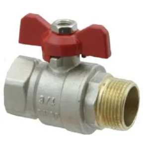 GOSHE ZAWÓR KULOWY PREMIUM 1" WZ MOTYL 0200.073