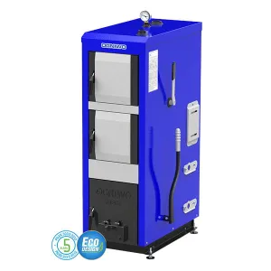 OGNIWO BIO 25 KW KOCIOŁ ZASYPOWY NA DREWNO 5 KLASA ECODESIGN
