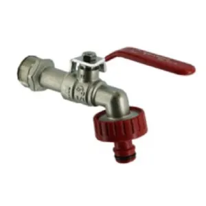 GOSHE ZAWÓR KULOWY CZERPALNY 1/2" RĄCZKA Z WYLEWKĄ 0200.035