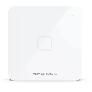 TECH SINUM JEDNOPOLOWY DOTYKOWY SZKLANY WŁĄCZNIK WS-01 BIAŁY (KOMUNIKACJA BEZPRZEWODOWA WTP)