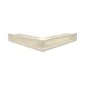 KRATKI KRATKA KOMINKOWA LUFT SF NAROŻNA PRAWA KREMOWA 547X766X90 MM