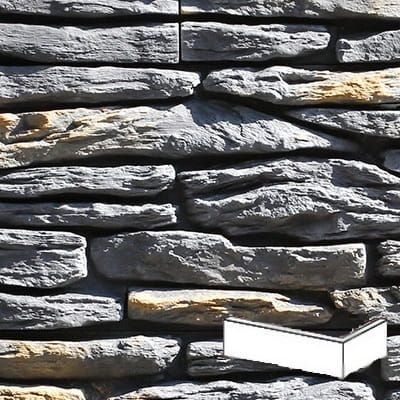 STEGU KAMIEŃ DEKORACYJNY PŁYTKA KĄTOWA CALIFORNIA C2 55 x 15 CM