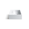 BALNEO VIKI UMYWALKA NABLATOWA 40X24 BIAŁA KONGLOMERATU