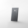 BALNEO BRODZIK STONE TRAY 100X80X2,5cm CIEMNOSZARY KOMPOZYTOWY