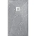 BALNEO BRODZIK STONE TRAY 100X80X2,5cm JASNOSZARY KOMPOZYTOWY
