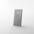 BALNEO BRODZIK STONE TRAY 100X80X2,5cm JASNOSZARY KOMPOZYTOWY