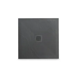 BALNEO BRODZIK STONE TRAY 90X90X2,5cm CIEMNOSZARY KOMPOZYTOWY 