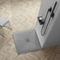 BALNEO BRODZIK STONE TRAY 90X90X2,5cm JASNOSZARY KOMPOZYTOWY