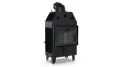 DEFRO HOME WKŁAD KOMINKOWY STALOWY INTRA SM MINI 10kW CZARNA CERAMIKA