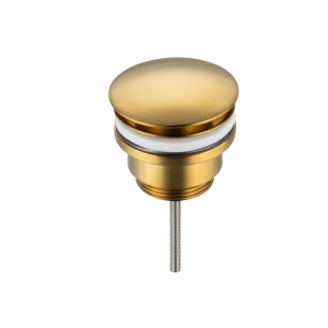  BALNEO KOREK UMYWALKOWY MOSIĘŻNY KLIK KLAK "D" UNIWERSALNY, KOLOR ZŁOTY
