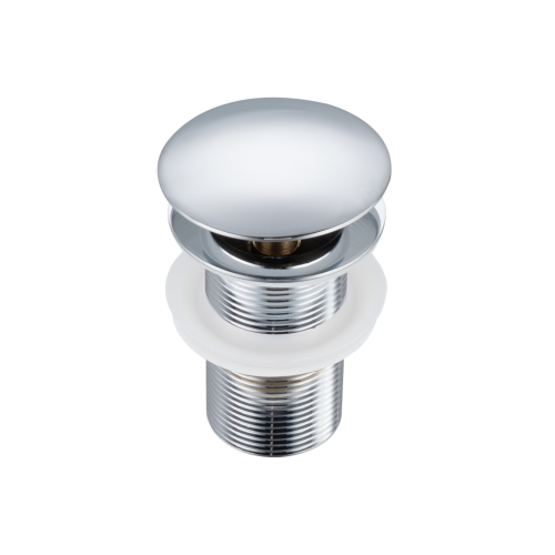 BALNEO KOREK UMYWALKOWY MOSIĘŻNY KLIK KLAK "A" BEZ PRZELEWU, KOLOR CHROM