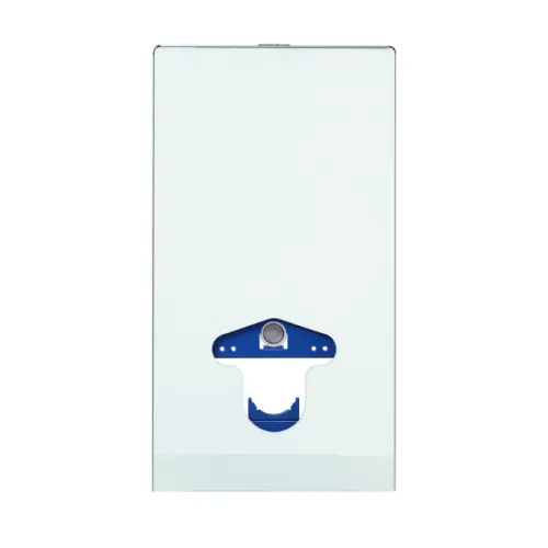BALNEO FIX-FRAME GLASS MILKY STELAŻ NATYNKOWY DO WC ZE SZKŁA HARTOWANEGO, KOLOR BIAŁY