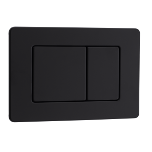 BALNEO AXO PRZYCISK SPŁUKUJĄCY DO WC ZE STALI NIERDZEWNEJ, KOLOR CZARNY