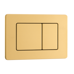 BALNEO AXO PRZYCISK SPŁUKUJĄCY DO WC ZE STALI NIERDZEWNEJ, KOLOR ZŁOTY