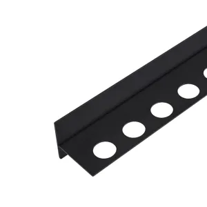BALNEO LISTWA SPADKOWA PRYSZNICOWA PRAWA 120CM CZARNA