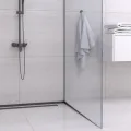 BALNEO LISTWA SPADKOWA PRYSZNICOWA LEWA 120CM CZARNA
