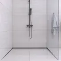 BALNEO LISTWA SPADKOWA PRYSZNICOWA LEWA 120CM CZARNA