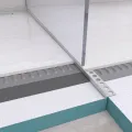 BALNEO LISTWA SPADKOWA PRYSZNICOWA LEWA 120CM INOX