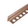 ALNEO LISTWA SPADKOWA PRYSZNICOWA LEWA 120CM MIEDZIANY