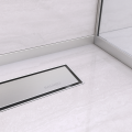 BALNEO LISTWA SPADKOWA PRYSZNICOWA LEWA 120CM INOX