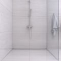 BALNEO LISTWA SPADKOWA PRYSZNICOWA LEWA 120CM INOX