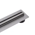 BALNEO ODPŁYW LINIOWY SLIM & LOW PROLINE GUN METAL 60CM GRAFITOWY
