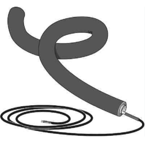 NIBE KVR 11-60 (6 m) ELASTYCZNY WĄŻ DO ODPROWADZANIA SKROPLIN Z KABLEM GRZEJNYM 067825