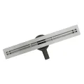 BALNEO ONE LINE SLIM ODPŁYW LINIOWY 110CM Z OBROTOWYM SYFONEM I WĄSKIM PANELEM SLIM
