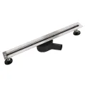 BALNEO ONE LINE SLIM ODPŁYW LINIOWY 110CM Z OBROTOWYM SYFONEM I WĄSKIM PANELEM SLIM