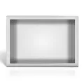 BALNEO WALL-BOX ONE INOX PÓLKA WNĘKOWA ZE STALI NIERDZEWNEJ