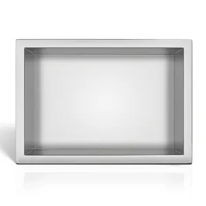 BALNEO WALL-BOX ONE INOX PÓŁKA WNĘKOWA ZE STALI NIERDZEWNEJ 30X20X10XCM